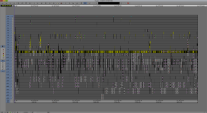 The starting point for our reversion: the original locked timeline of BVB302.